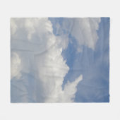 Couverture Polaire Rêveur des Nuages (Devant (Horizontal))