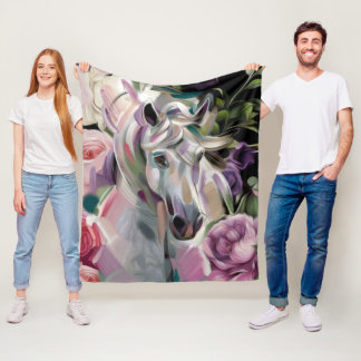 Couverture Polaire Rêveur| Toison de cheval| Moyen