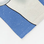 Couverture Polaire Rex La TV Terrier Jeu de puces de Noël (Coin)