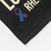 Couverture Polaire Rheumatoid Arthritis Awareness Quote I Don't Look  (Coin)