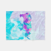 Couverture Polaire Rhino Abstrait (Devant (Horizontal))