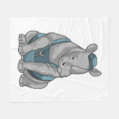 Couverture Polaire Rhino as Craftsman et Wrench (Devant (Horizontal))