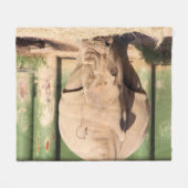 Couverture Polaire Rhino blanc (Devant (Horizontal))