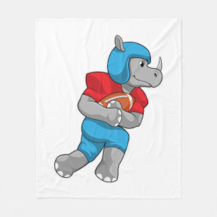 Couverture Polaire Rhino de football