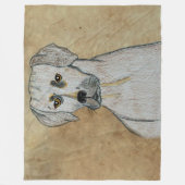 Couverture Polaire Rhodesian Ridgeback (Devant)