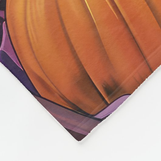 Couverture Polaire Rhodesian Ridgeback Chien Halloween sorcier Citrou (Coin)