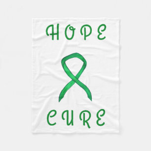 Couverture Polaire Ribbon Ange de sensibilisation au cancer surrénal