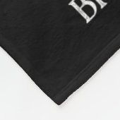 Couverture Polaire Ribbon Cancer du sein Survivant Croix chrétienne (Coin)