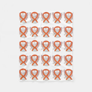 Couverture Polaire Ribbon de sensibilisation au cancer du rein Soft F