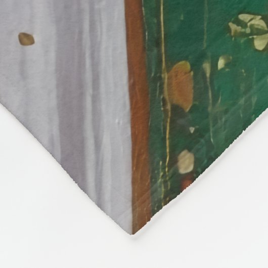 Couverture Polaire Ribbons de Noël (Coin)