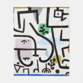 Couverture Polaire Rich Port, Paul Klee (Devant)