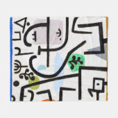 Couverture Polaire Rich Port, Paul Klee (Devant (Horizontal))