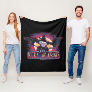 Couverture Polaire Rick et deux corbeaux