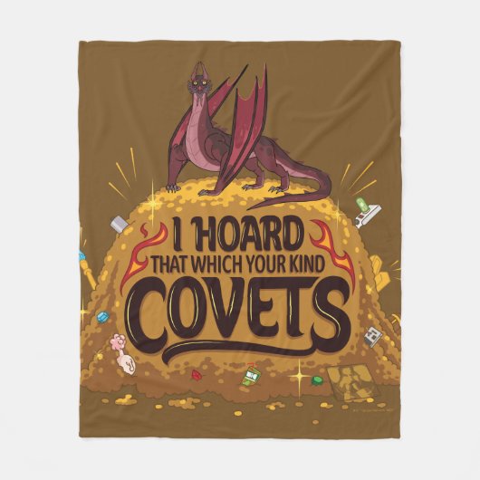 Couverture Polaire RICK ET MORTY™ | Balthromaw's Hoard (Devant)