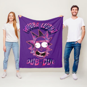 Couverture Polaire RICK ET MORTY™ Dub-Dub Lubba Wubba