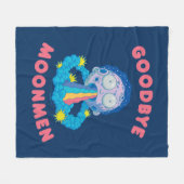 Couverture Polaire RICK ET MORTY™ | Goodbye Moonmen (Devant (Horizontal))