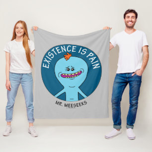 Couverture Polaire RICK ET MORTY™ L'Existence Est Une Douleur