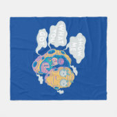 COUVERTURE POLAIRE RICK ET MORTY™ | MONTREZ-MOI CE QUE VOUS AVEZ OBTE (Devant (Horizontal))