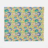 Couverture Polaire RICK ET MORTY™ | Motif de famille Smith infecté (Devant (Horizontal))