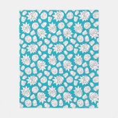 Couverture Polaire RICK ET MORTY™ | Motif en chef de la famille Smith (Devant)