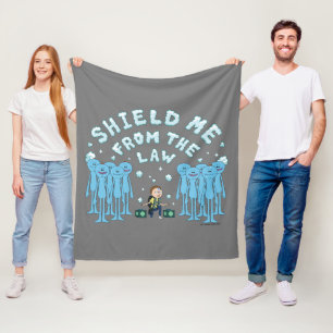 Couverture Polaire RICK ET MORTY™ Protégez-Moi De La Loi
