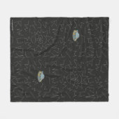 Couverture Polaire RICK ET MORTY™ | Rick Motif Constellation (Devant (Horizontal))