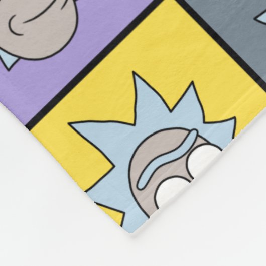 Couverture Polaire RICK ET MORTY™ | Rick's Moods (Coin)