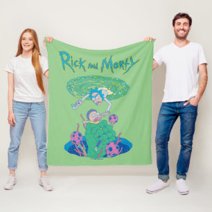 Couverture Polaire RICK ET MORTY™ Secourt du portail