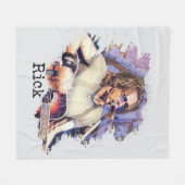 Couverture Polaire Rick Springfield in Concert (Devant (Horizontal))