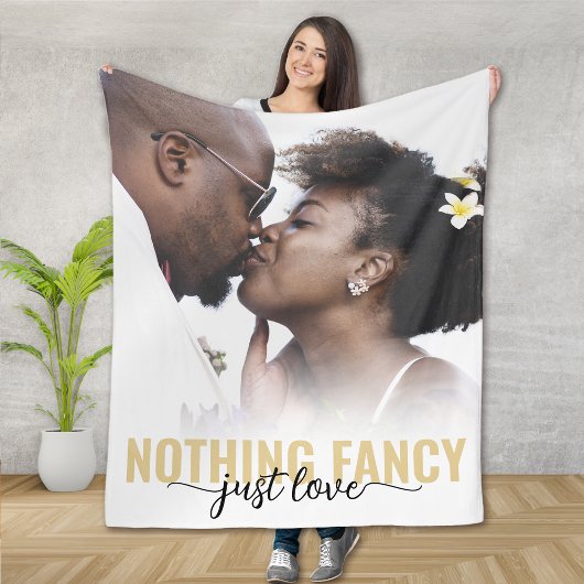 Couverture Polaire Rien De Fancy Just Love Newlyweds