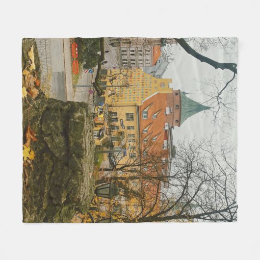 Couverture Polaire Riga en automne (Devant (Horizontal))