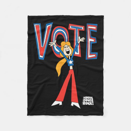 Couverture Polaire Ripple Junction X Schoolhouse Rock Vote Pour Sarah (Devant)