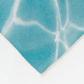 Couverture Polaire Rippling crystal blue water (Coin)