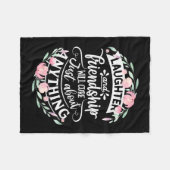 Couverture Polaire Rires Et Amitié (Devant (Horizontal))