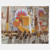COUVERTURE POLAIRE RITUEL ÉGYPTIEN (Devant (Horizontal))