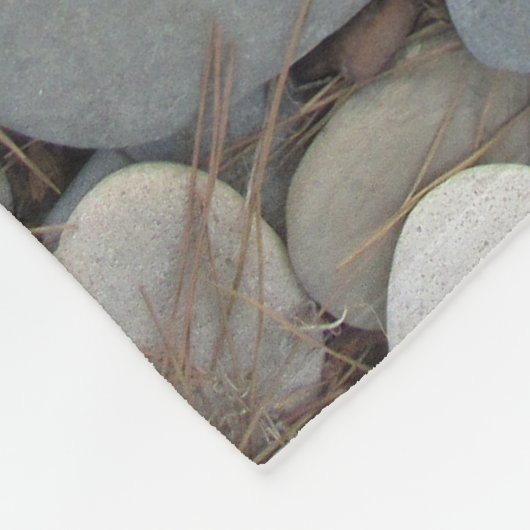 Couverture Polaire River Stones Automne Motifs (Coin)