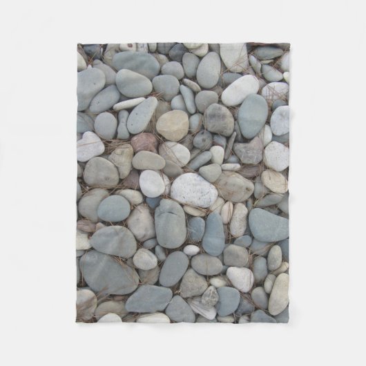 Couverture Polaire River Stones Automne Motifs (Devant)