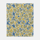 Couverture Polaire Riverdale Football et Cheval Motif (Devant)