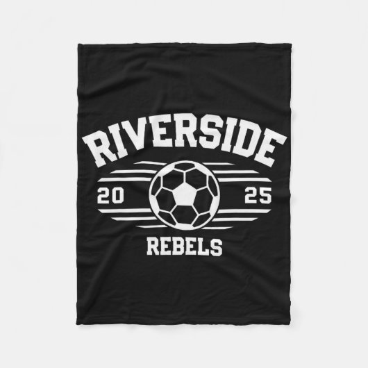 Couverture Polaire Riverside Rebels Soccer Ll 2025 (Devant)