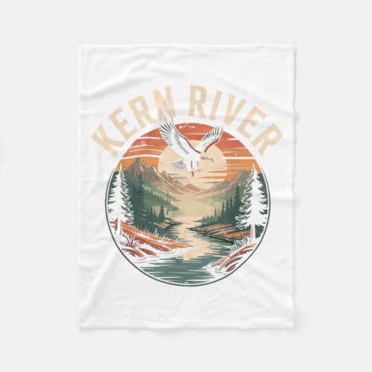 Couverture Polaire Rivière Kern (Devant)