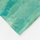 Couverture Polaire Rivière laquée marine de l'océan (Coin)