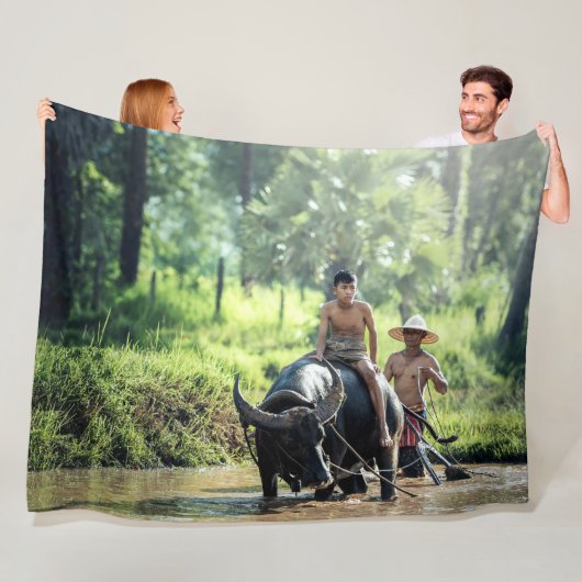 COUVERTURE POLAIRE RIZ DE PLANTATION (En situation)