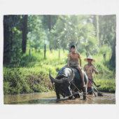 COUVERTURE POLAIRE RIZ DE PLANTATION (Devant (Horizontal))