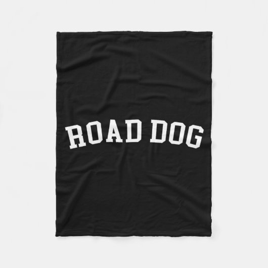 Couverture Polaire Road Dog  (Devant)