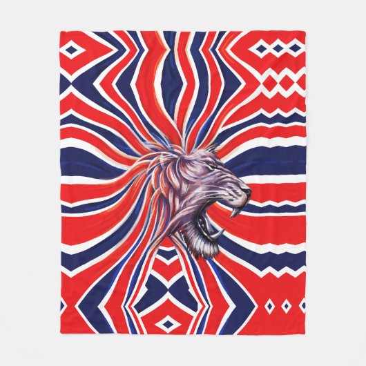 Couverture Polaire Roar Majestic (Devant)