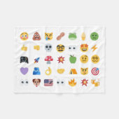 Couverture Polaire Roaring Kitty 35 Timeline Emoji GME MOASS DFV mème (Devant (Horizontal))