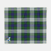 Couverture Polaire Robe Blackwatch écossaise Tartan moderne Plaid (Devant (Horizontal))