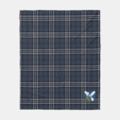 Couverture Polaire Robe Formelle de la marine écossaise Tartan Plaid (Devant)