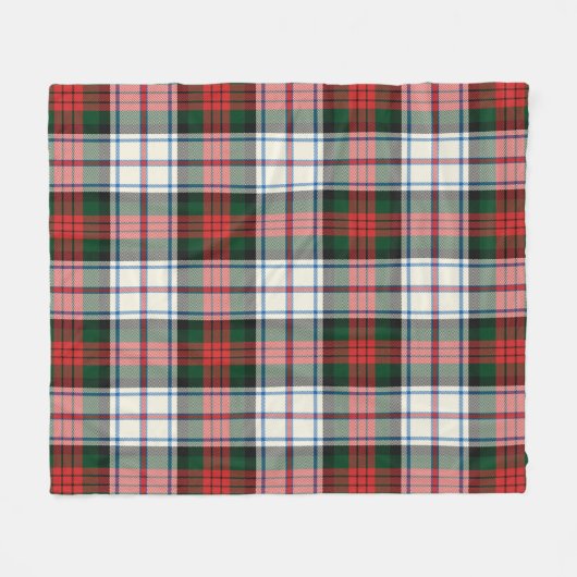 Couverture Polaire Robe MacDuff Plaid moderne (Devant (Horizontal))