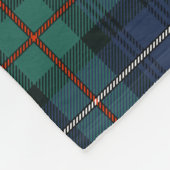 Couverture Polaire Robertson Plaid Personnalisé Tartan Motif (Coin)